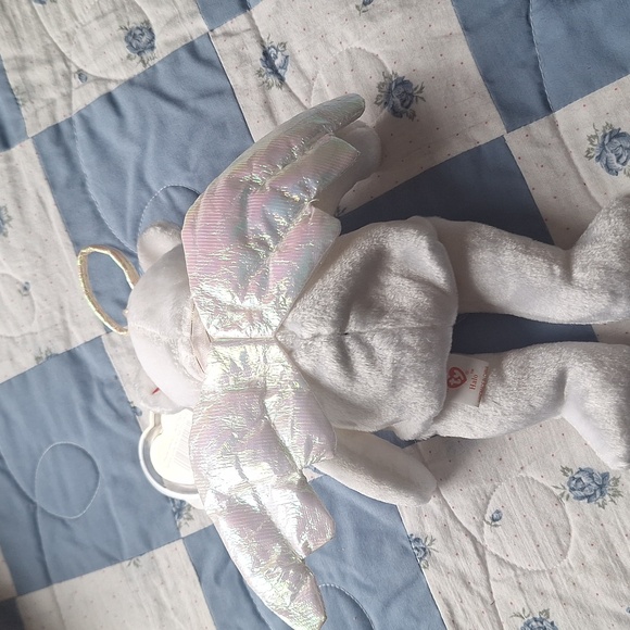 TY Halo Bear With Wings - Picture 6 of 6